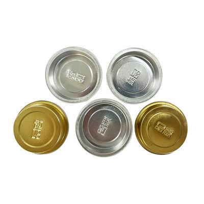 Les commandes personnalisées sont acceptées pour les petits plateaux de cuisson et les tasses en feuille d'aluminium recouvertes de couleur