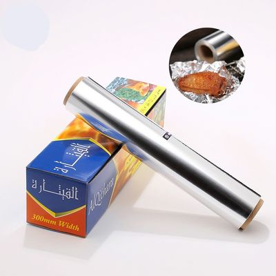 Cuisine 75 pieds carrés emballage alimentaire restauration rouleaux en feuille d'aluminium avec épaisseur personnalisée