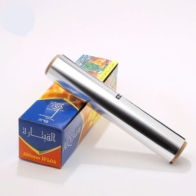 Cuisine 75 pieds carrés emballage alimentaire restauration rouleaux en feuille d'aluminium avec épaisseur personnalisée