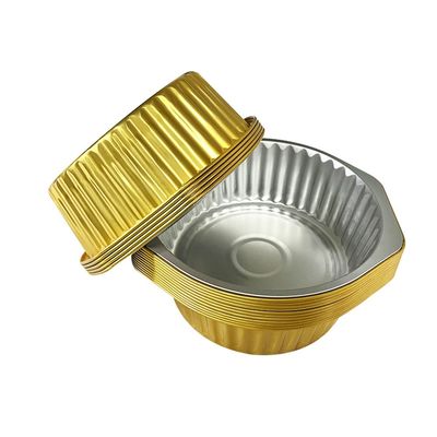 Avantages pour l'environnement Foil d'aluminium à l'usage unique, ronde et enduite