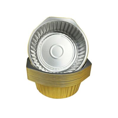 Avantages pour l'environnement Foil d'aluminium à l'usage unique, ronde et enduite