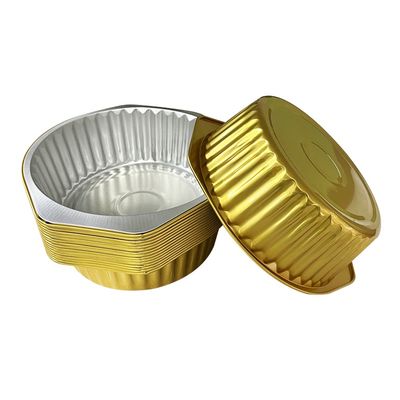 Avantages pour l'environnement Foil d'aluminium à l'usage unique, ronde et enduite