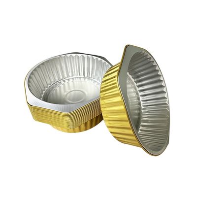 Avantages pour l'environnement Foil d'aluminium à l'usage unique, ronde et enduite