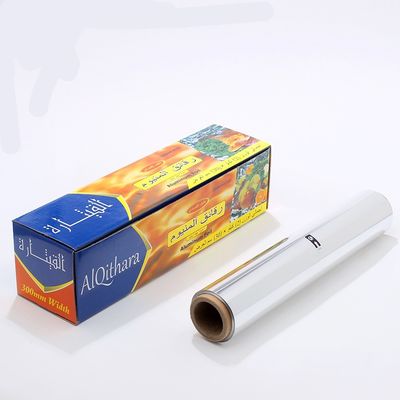 Cuisine 75 pieds carrés emballage alimentaire restauration rouleaux en feuille d'aluminium avec épaisseur personnalisée