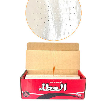 Ruloir de papier en feuille de shisha pour cheveux de largeur personnalisée avec aluminium poché extra épais