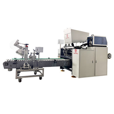 Machine de remontage entièrement automatique de feuille d'aluminium avec embrayage magnétique en poudre de 25 N.m.