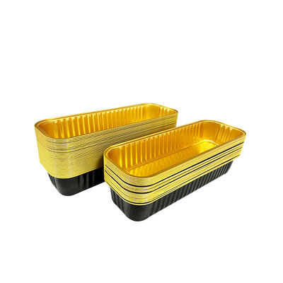 Outil à gâteaux jetables colorés Contenants en papier d'aluminium plateau pour emballage de nourriture pour animaux de compagnie