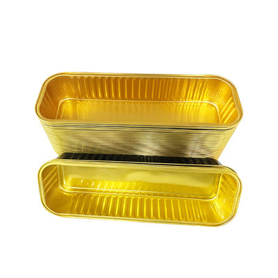 Outil à gâteaux jetables colorés Contenants en papier d'aluminium plateau pour emballage de nourriture pour animaux de compagnie