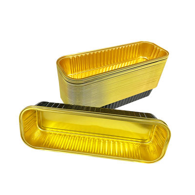 Outil à gâteaux jetables colorés Contenants en papier d'aluminium plateau pour emballage de nourriture pour animaux de compagnie