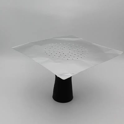 Papier en feuille d'aluminium Shisha argenté avec un trou pour les accessoires de bol de tabac