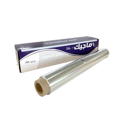 Matériau en argent 8011 Ruloir en feuille d'aluminium 100m 300m pour four de cuisine cuisson lourd