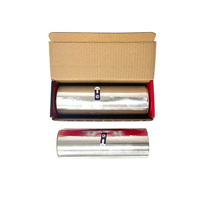 Folie d'aluminium d'argent à température douce Hookah Shisha Roll avec ligne de coupe et trous 145mm*145mm