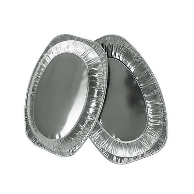 Emballage des aliments pour animaux de compagnie plateau jetable en papier d'aluminium avec avantage environnemental