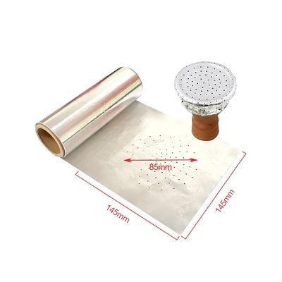 Rouleau de papier de narguilé en feuille d'aluminium personnalisé pour narguilé jetable