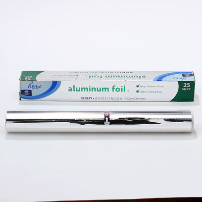 Foil d'aluminium à usage unique de qualité alimentaire pour la restauration domestique avec longueur personnalisée