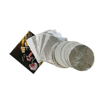 Logo personnalisé en rouleau de feuille d'aluminium Shisha pour narguilé
