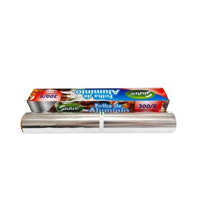 Rouleaux d'aluminium jetables de largeur personnalisée pour l'emballage de livraison alimentaire