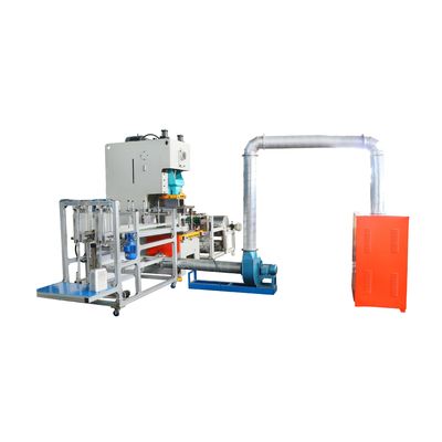 Machine à perforer à double voie pour les produits destinés à l'entreposage de conteneurs en feuille d'aluminium