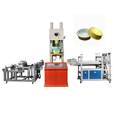Machine à perforer à double voie pour les produits destinés à l'entreposage de conteneurs en feuille d'aluminium