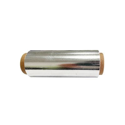 Rouleau de papier à usage unique en papier d'aluminium argenté 8011 pour coiffure d'une épaisseur de 20 à 50 microns