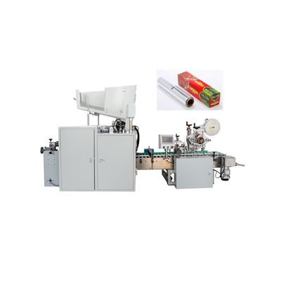 Système automatique d'étiquette courte Machine de remontage de feuille d'aluminium de cuisine pour la maison