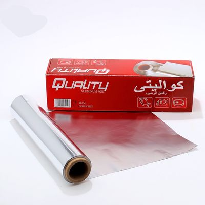 Papier de qualité alimentaire en aluminium Bbq papier d'emballage en feuille de boulangerie avec épaisseur personnalisée
