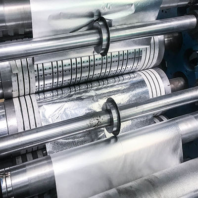 Machine de fabrication de feuilles de papier d'aluminium à grande vitesse pour l'emballage