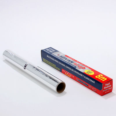 8011 Feuille d'aluminium laminée en rouleau pour emballage de hamburgers