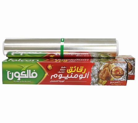 Taille personnalisée Logo jetable Foil d'aluminium de qualité alimentaire pour l'emballage alimentaire