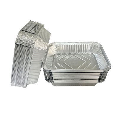Plateau de tôle d'aluminium pour les produits alimentaires Contenant de tôle pour les plats à emporter