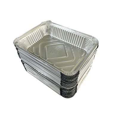Plateau de tôle d'aluminium pour les produits alimentaires Contenant de tôle pour les plats à emporter