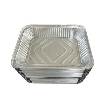 Plateau de tôle d'aluminium pour les produits alimentaires Contenant de tôle pour les plats à emporter