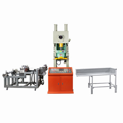 Machine à perforer des conteneurs en feuille d'aluminium à entraînement électrique et semi-automatique pour l'emballage de boîtes