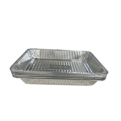 Environnemental 525x325mm Foil d'aluminium Grill à BBQ Pour cuisiner en extérieur