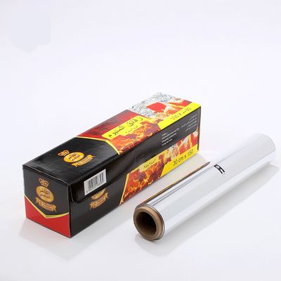 Rouleau de papier en feuille d'aluminium résistant à la chaleur à usage unique pour la cuisson et l'emballage du chocolat