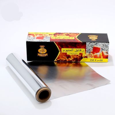 Rouleau de papier en feuille d'aluminium résistant à la chaleur à usage unique pour la cuisson et l'emballage du chocolat