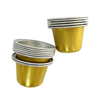 Emballage en feuille d'aluminium biodégradable sur mesure pour les capsules de café vides étanches thermiquement