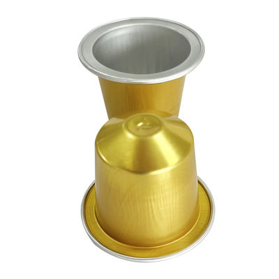 Emballage en feuille d'aluminium biodégradable sur mesure pour les capsules de café vides étanches thermiquement