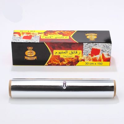 Rouleau de papier en feuille d'aluminium résistant à la chaleur à usage unique pour la cuisson et l'emballage du chocolat