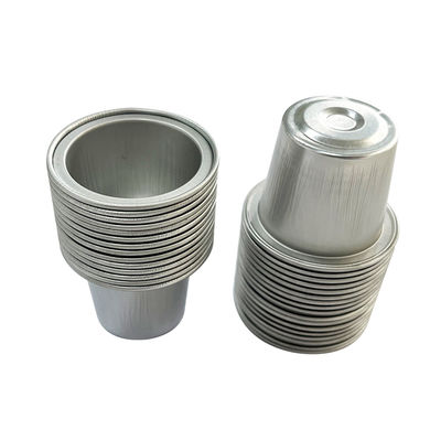 Capsules de café en feuille d'aluminium jetable à paroi lisse étanche pour emballage de nourriture pour animaux de compagnie