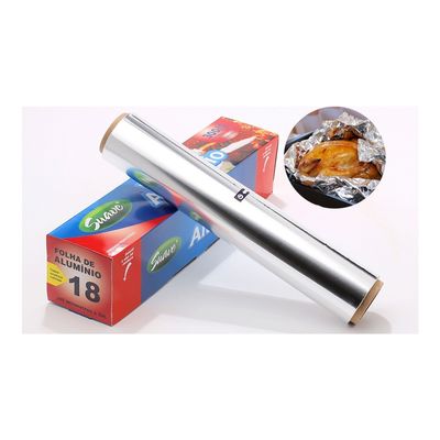 Logo personnalisé rouleau de papier d'aluminium antiadhésif lourd pour les besoins de cuisine