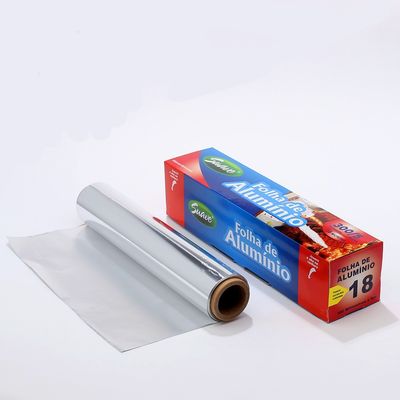 Logo personnalisé rouleau de papier d'aluminium antiadhésif lourd pour les besoins de cuisine