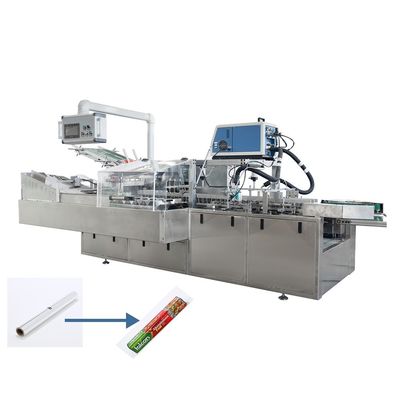 Consommation d'air 20 m3/heure Machine automatique de carton pour emballage en rouleau en papier d'aluminium