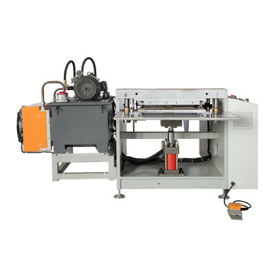 Boutique alimentaire Machine de presse à lame de scie semi-automatique pour le papier cuit en aluminium