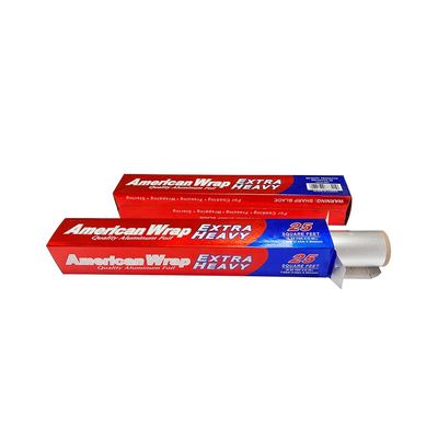Foil d'aluminium, rouleaux de papier jetables 300 mm 450 mm épaisseur personnalisée