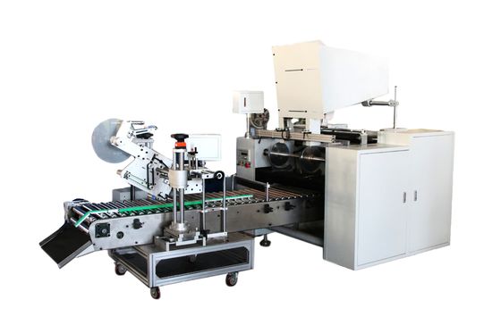 4.5kw Machine de remontage automatique de papier d'aluminium en papier d'aluminium avec étiquetage automatique