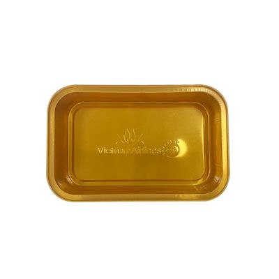 Contenant pour gâteaux en feuille d'aluminium destiné à un stockage sûr et hygiénique des desserts