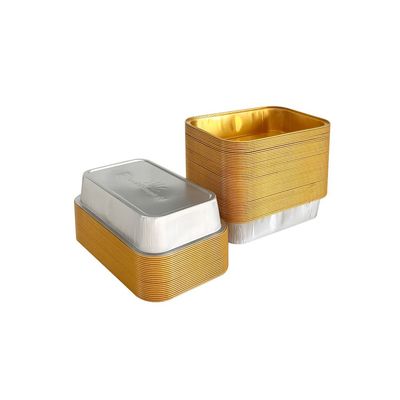 Contenant pour gâteaux en feuille d'aluminium destiné à un stockage sûr et hygiénique des desserts