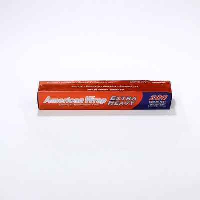 Logo personnalisé Cuisine Rouleau en aluminium argenté de qualité alimentaire pour l'emballage des restaurants