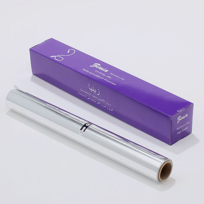 Longueur personnalisée argent doux forme facile de qualité alimentaire papier de papier de boulangerie papier d'aluminium pour le ménage rouleaux